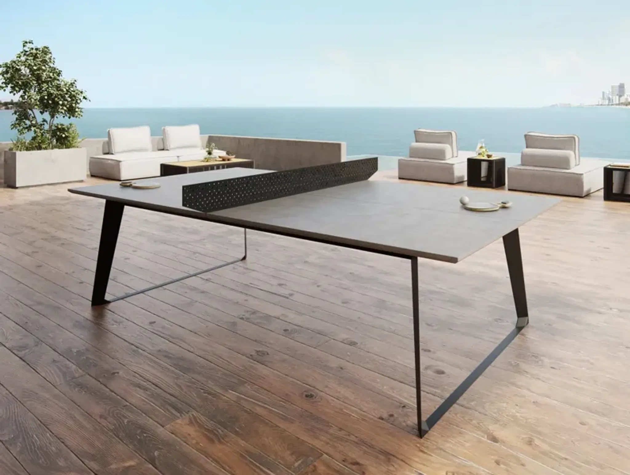 Amsterdam Ping Pong Table Modloft | Furniture.com